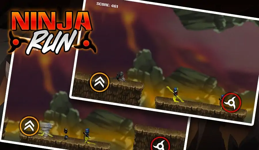 红色忍者战士-奔跑与战斗 红色忍者战士-奔跑与战斗