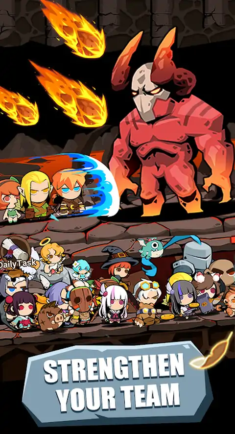 地下城英雄：空闲无限RPG游戏