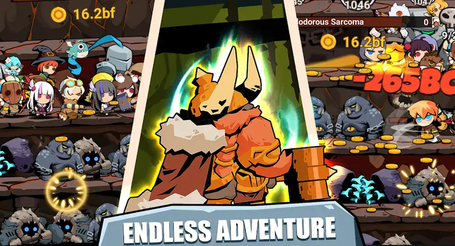 地下城英雄：空闲无限RPG游戏