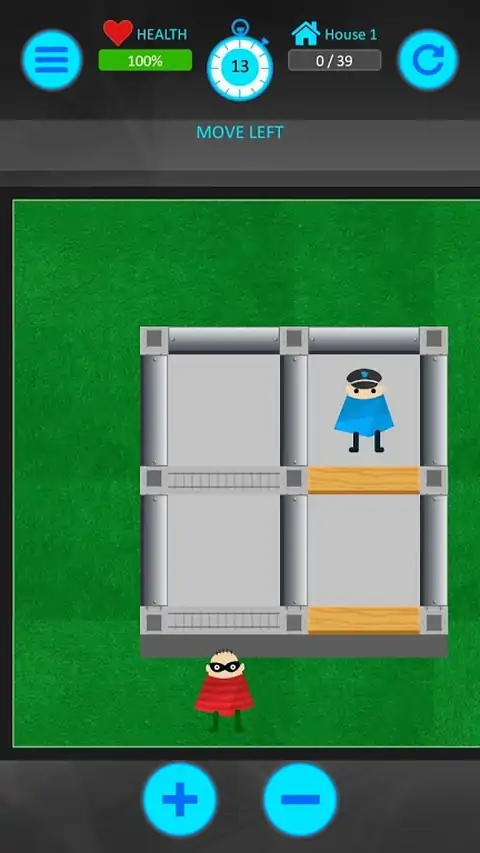 警察和小偷迷宫