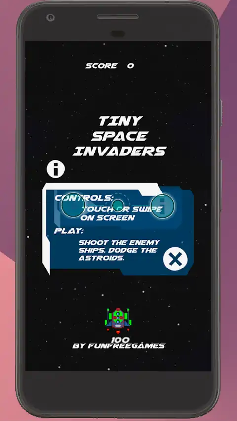 微小的太空入侵