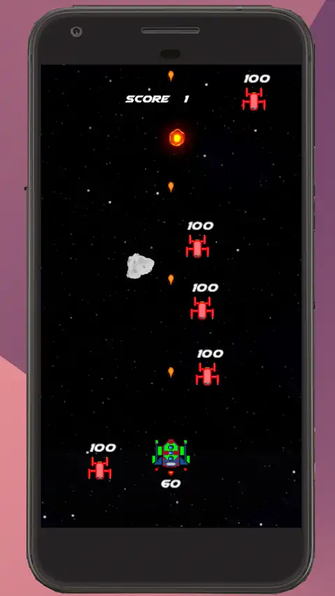 微小的太空入侵