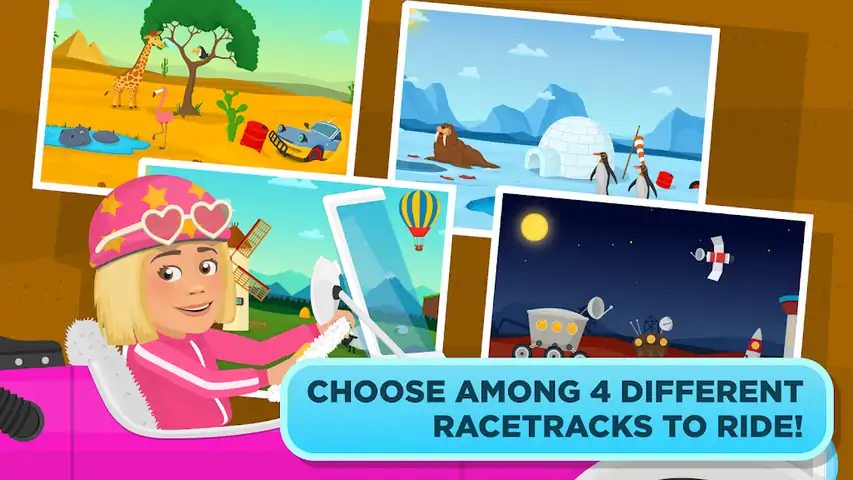 儿童和幼儿免费汽车游戏-赛车。 儿童和幼儿免费汽车游戏-赛车。