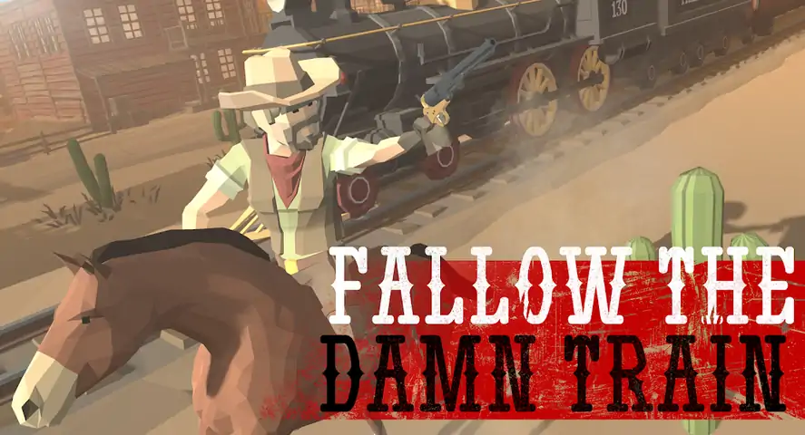 多边形狂野西部牛仔故事-左轮手枪枪手