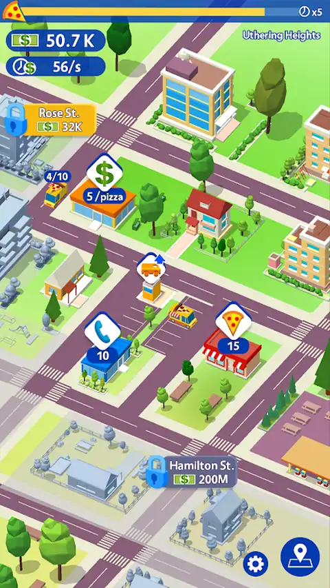 空闲比萨大亨-交货比萨游戏