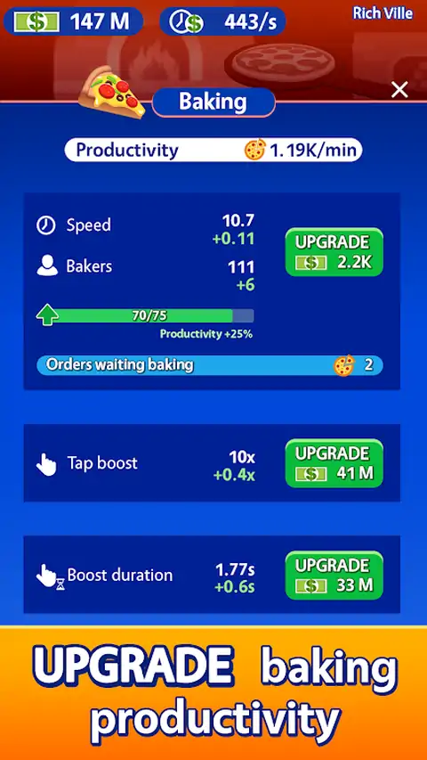 空闲比萨大亨-交货比萨游戏