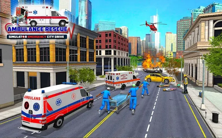紧急救援救护车驾驶模拟器2019 紧急救援救护车驾驶模拟器2019