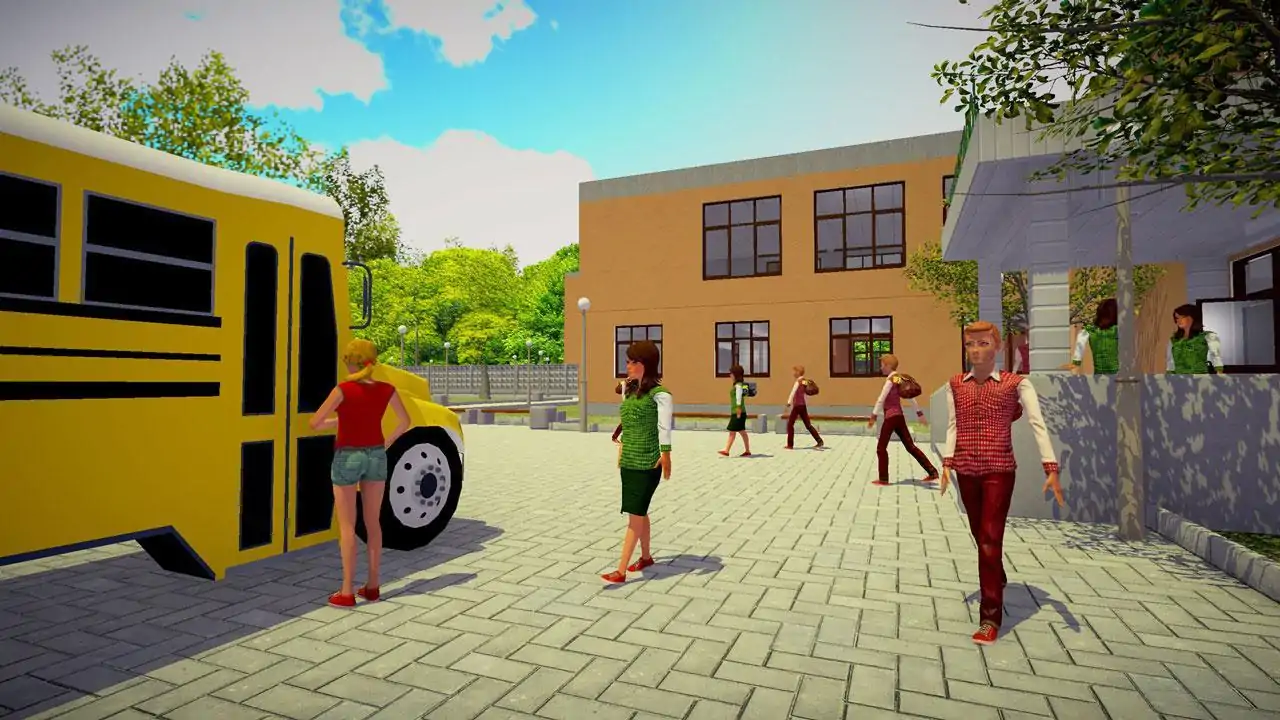 学校女孩模拟器高中游戏