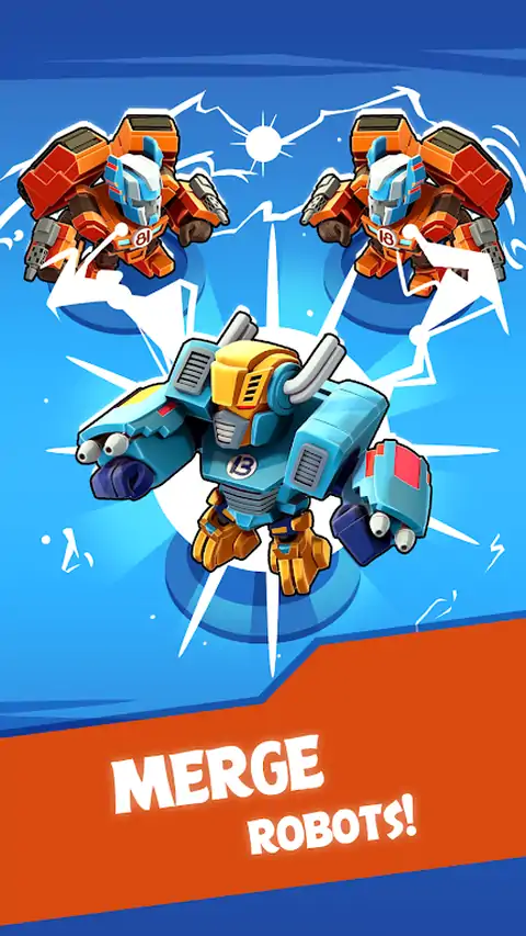 合并机器人-点击和空闲大亨游戏 合并机器人-点击和空闲大亨游戏