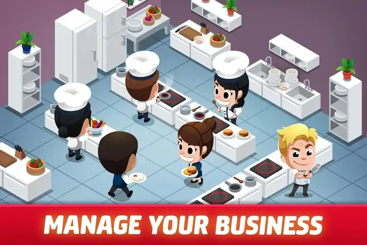 空闲餐厅大亨-建立餐厅帝国