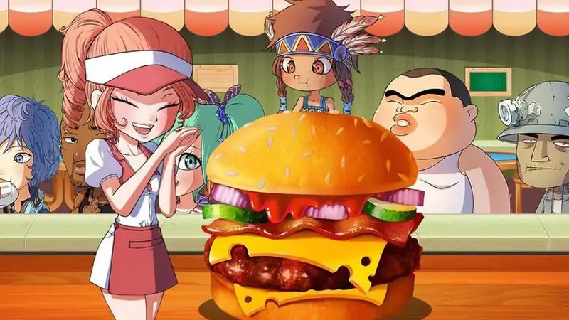 女神汉堡屋-史上最健康休闲游戏