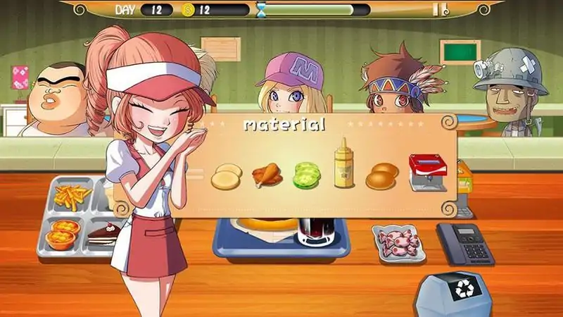 女神汉堡屋-史上最健康休闲游戏