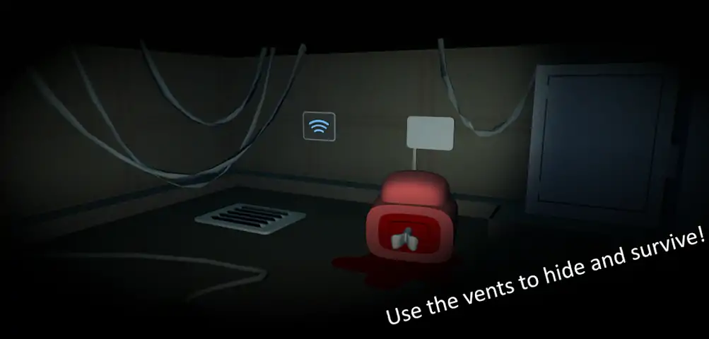 我们中间的3D冒犯者-恐怖游戏