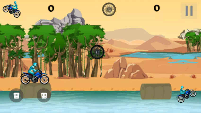 2D自由式摩托车