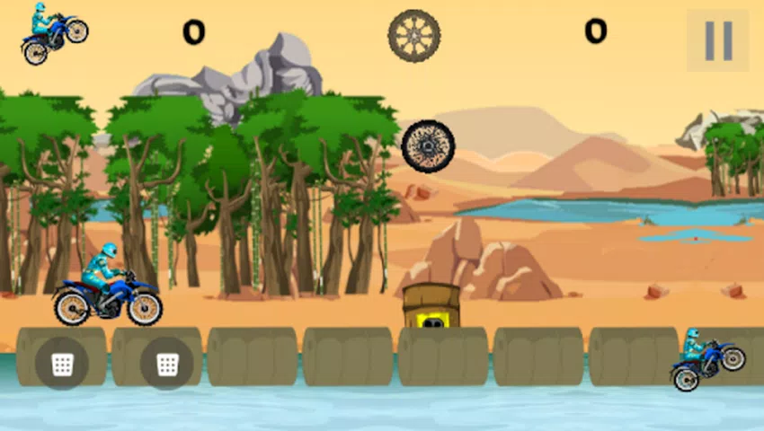 2D自由式摩托车