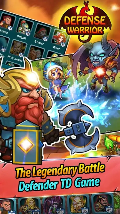 防御战士:离线城堡之战 防御战士:离线城堡之战