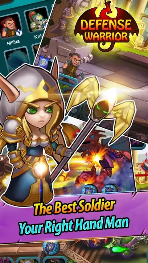 防御战士:离线城堡之战 防御战士:离线城堡之战