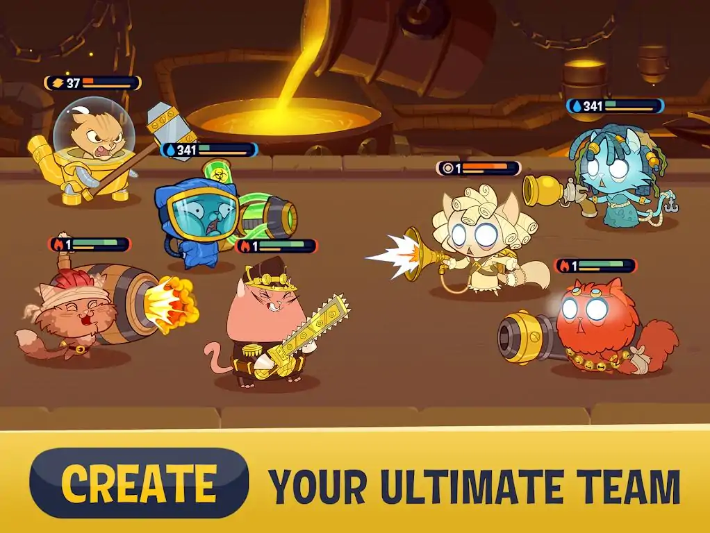 蒸汽猫-闲置竞技场