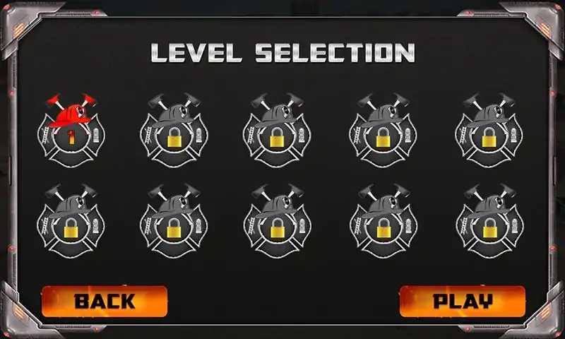 消防员卡车城市英雄