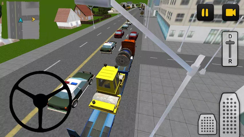 重型设备运输3D