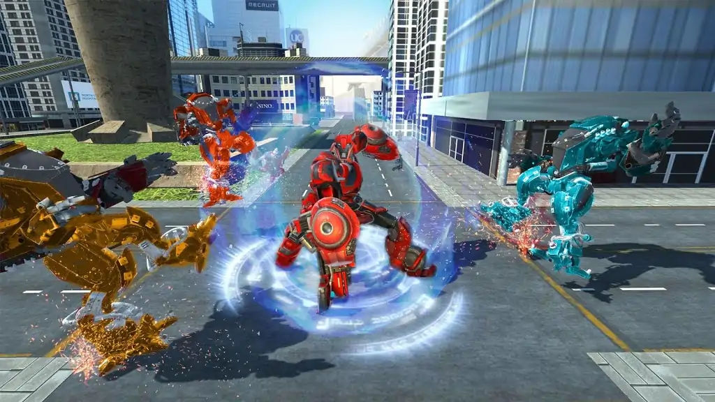 蜘蛛机器人动作游戏