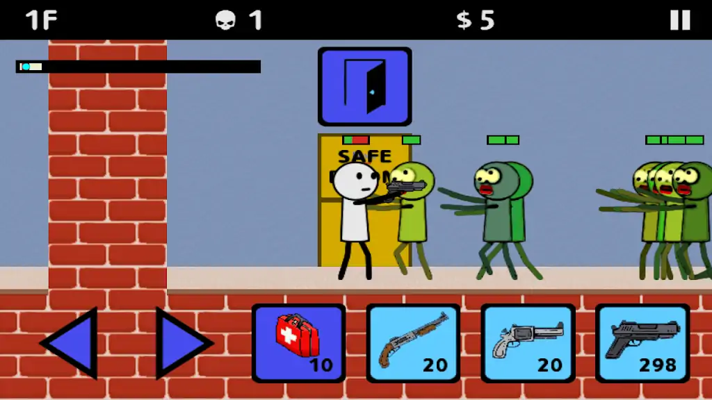 火柴人僵尸射手