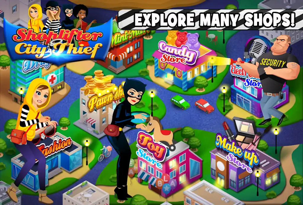 商场和超市抢劫案