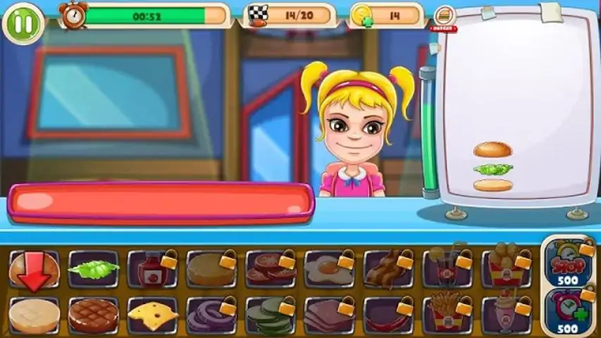 美味的汉堡王快餐店