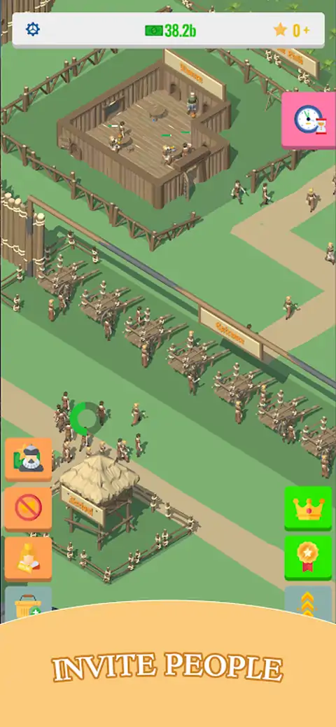 空闲中世纪村庄：3d大亨游戏