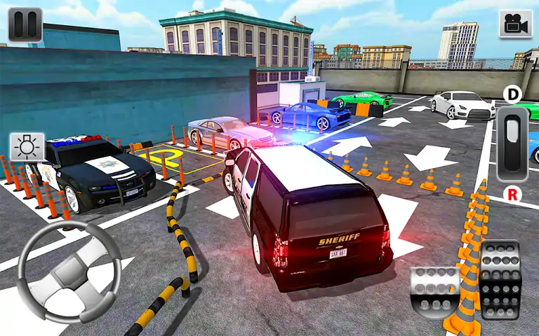 警车驾驶模拟器