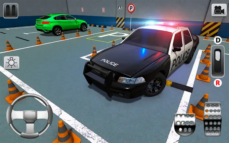 警车驾驶模拟器