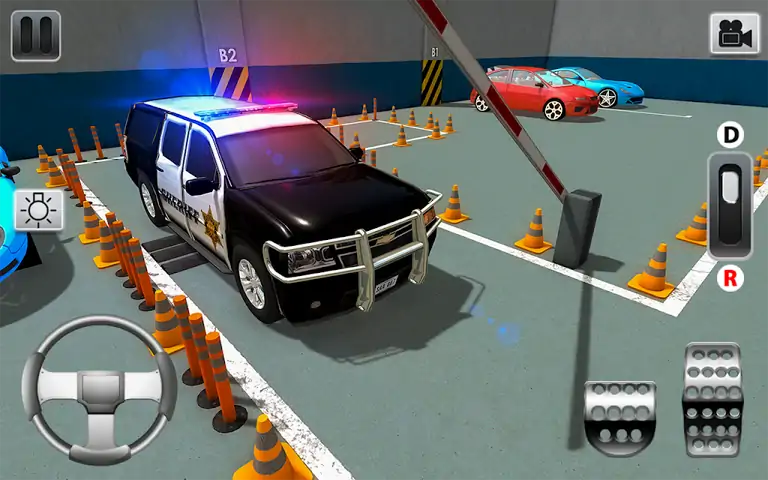 警车驾驶模拟器