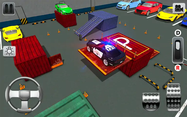 警车驾驶模拟器