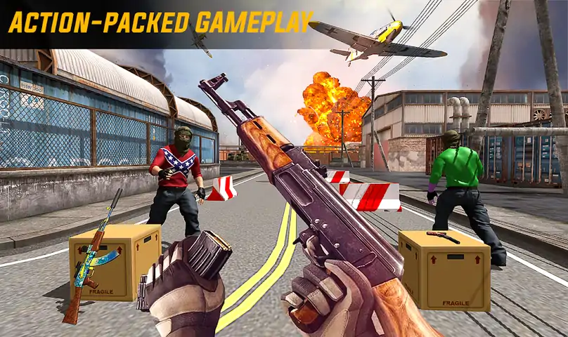 真正的FPS突击队攻击射击秘密任务