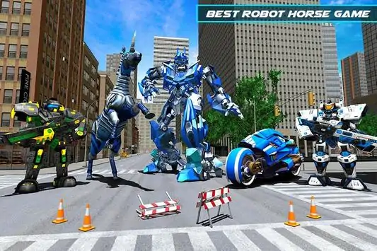 机器人马游戏-变形机器人