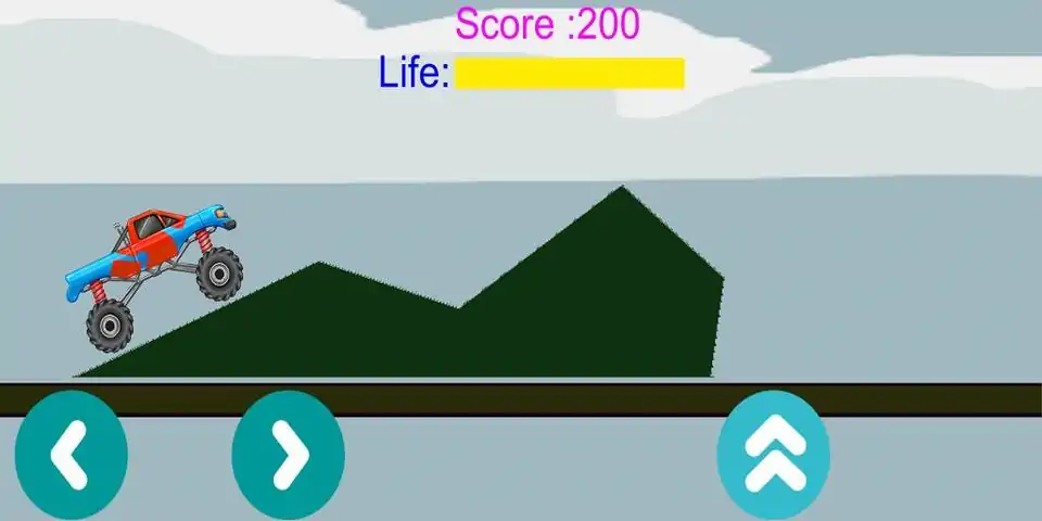 惊人的汽车冒险赛车