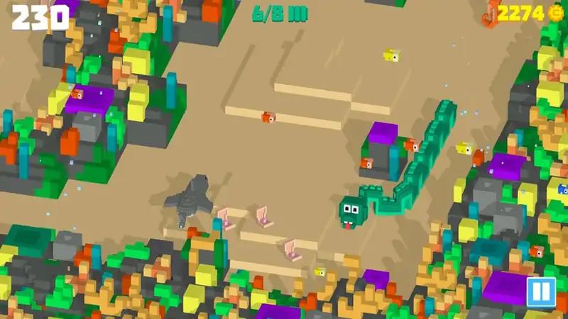 像素贪吃蛇修改版