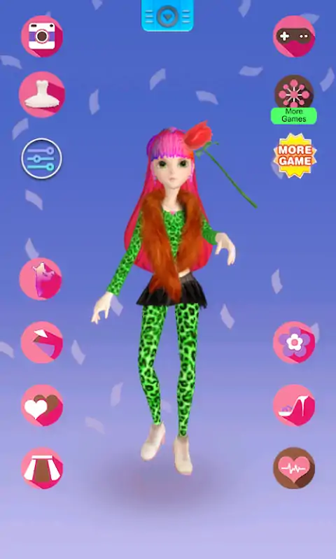 会说话的甜美女孩