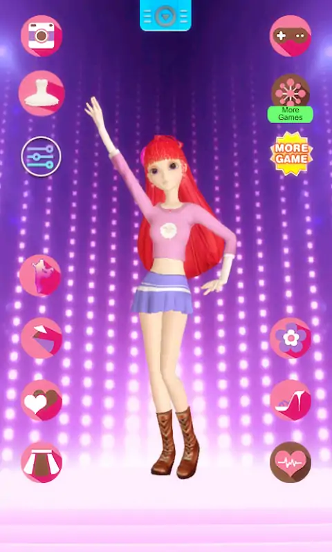 会说话的甜美女孩