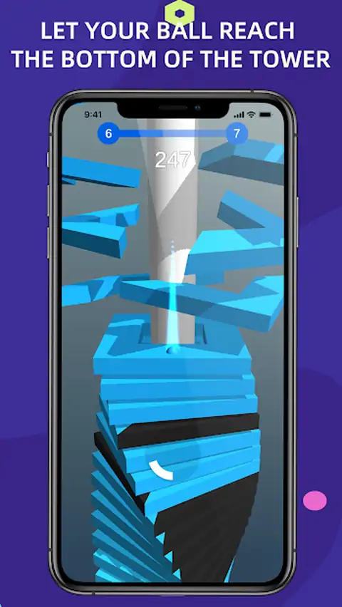 三维球粉碎-流行的球堆叠游戏 三维球粉碎-流行的球堆叠游戏