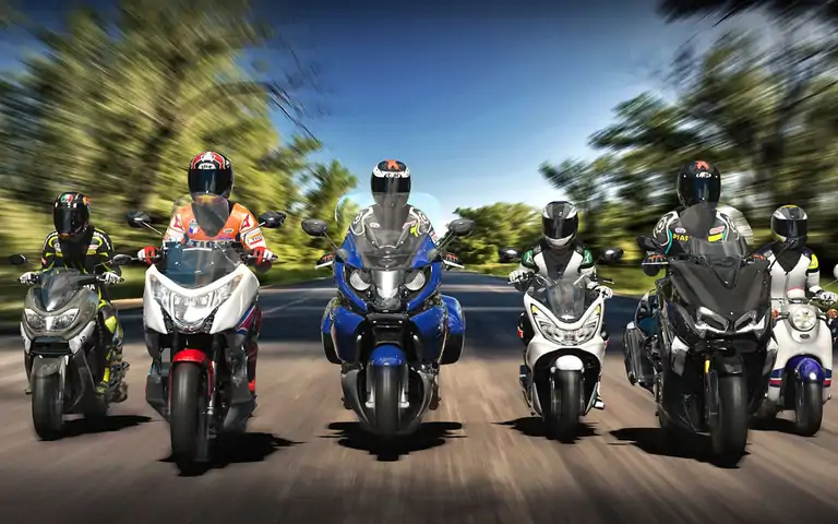 真正的摩托车交通