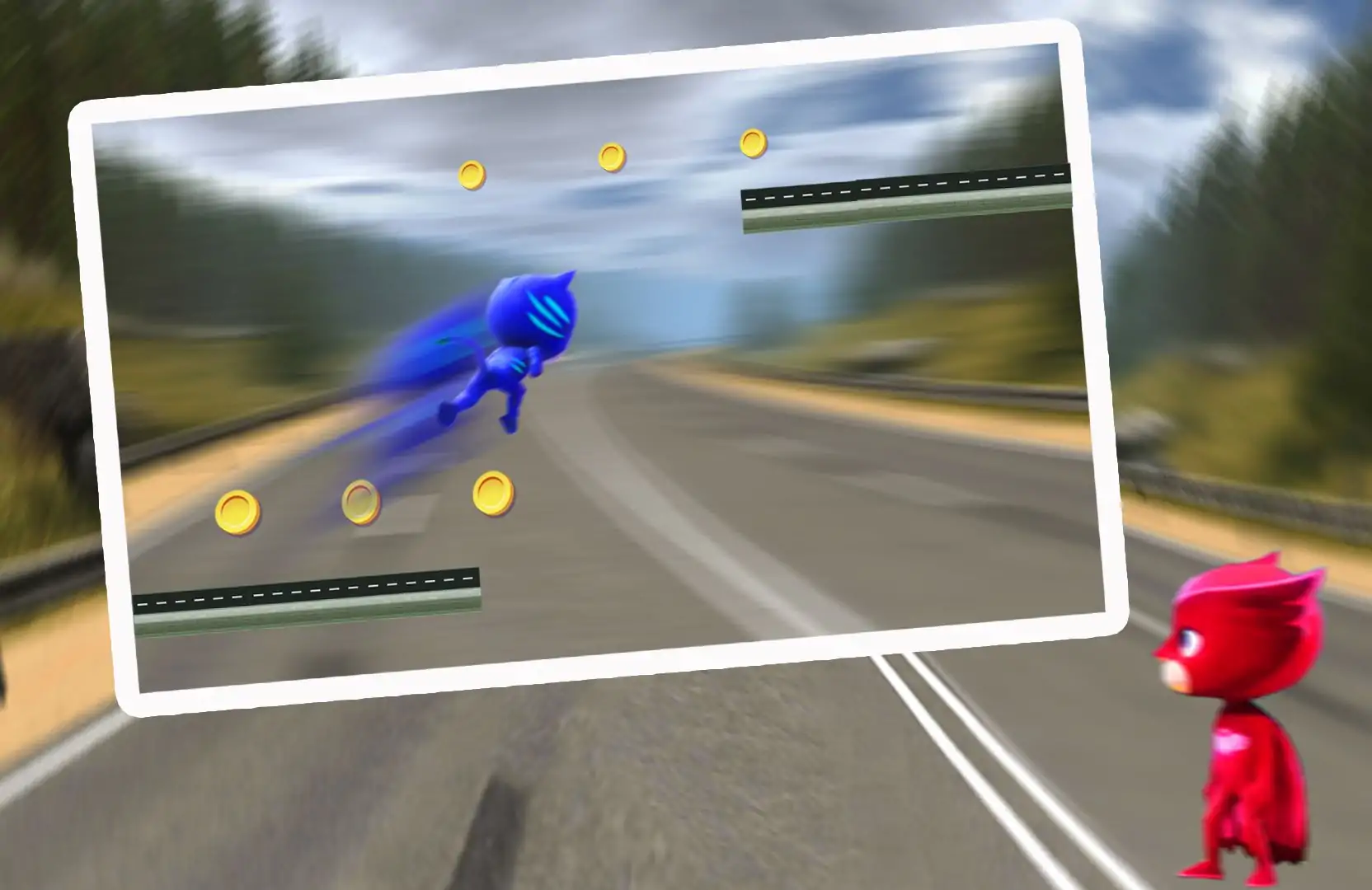 Pj跑步者面具冲 Pj跑步者面具冲