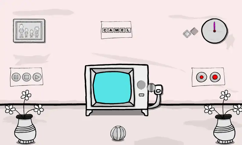 伟大的白色和黑色房间逃生