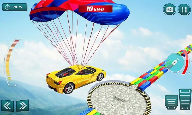 汽车特技赛车2020-新超级坡道跳跃 汽车特技赛车2020-新超级坡道跳跃