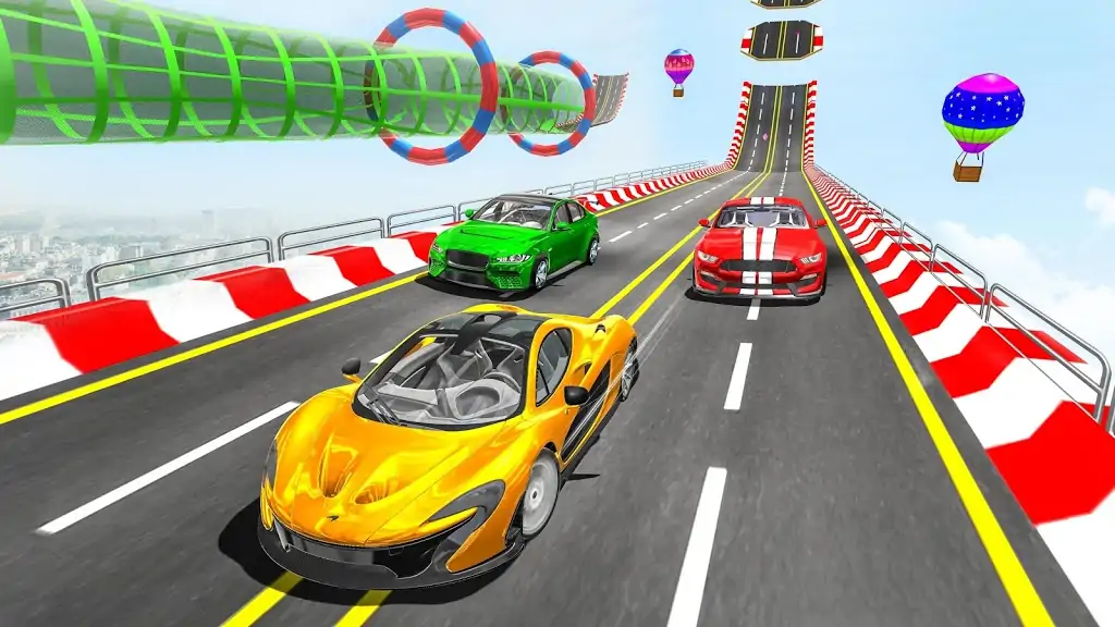 汽车特技赛车2020-新超级坡道跳跃 汽车特技赛车2020-新超级坡道跳跃