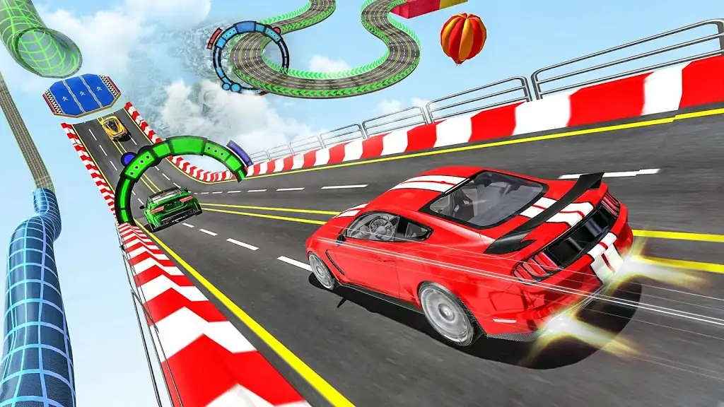 汽车特技赛车2020-新超级坡道跳跃 汽车特技赛车2020-新超级坡道跳跃