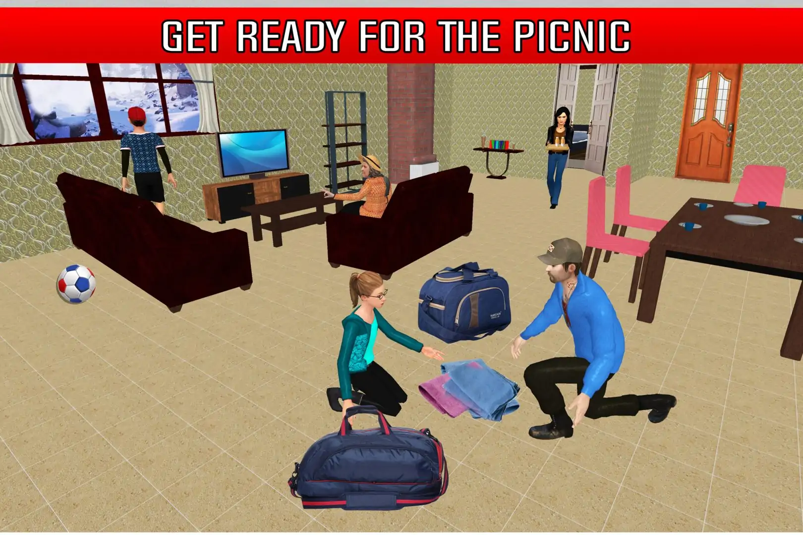 虚拟家庭模拟器寒假乐趣 虚拟家庭模拟器寒假乐趣