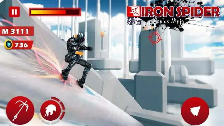 惊人的钢铁蜘蛛