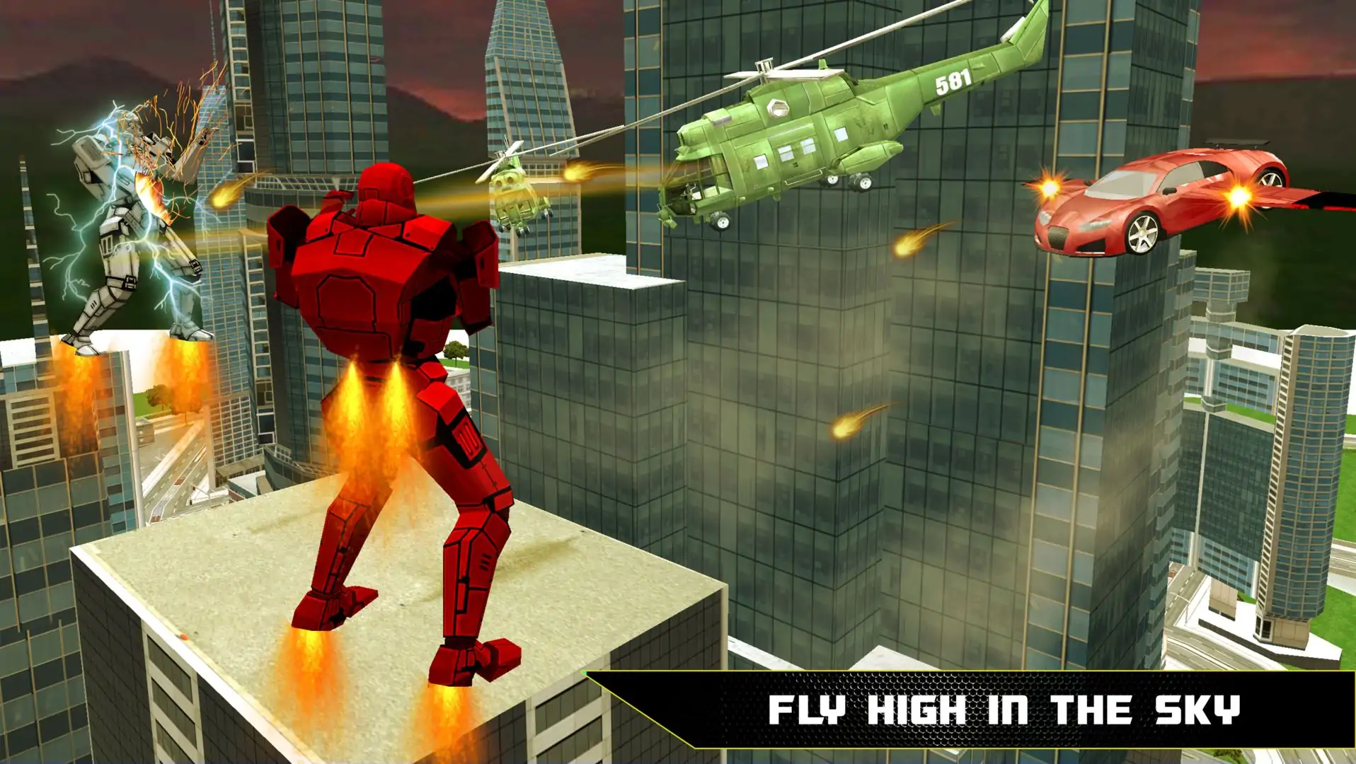 飞行机器人汽车模拟器