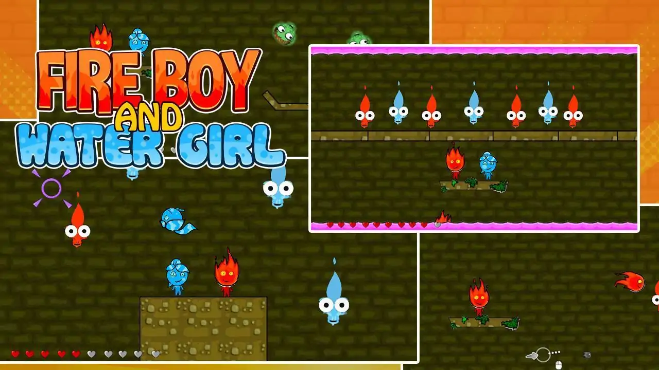 冰火人射击 冰火人射击